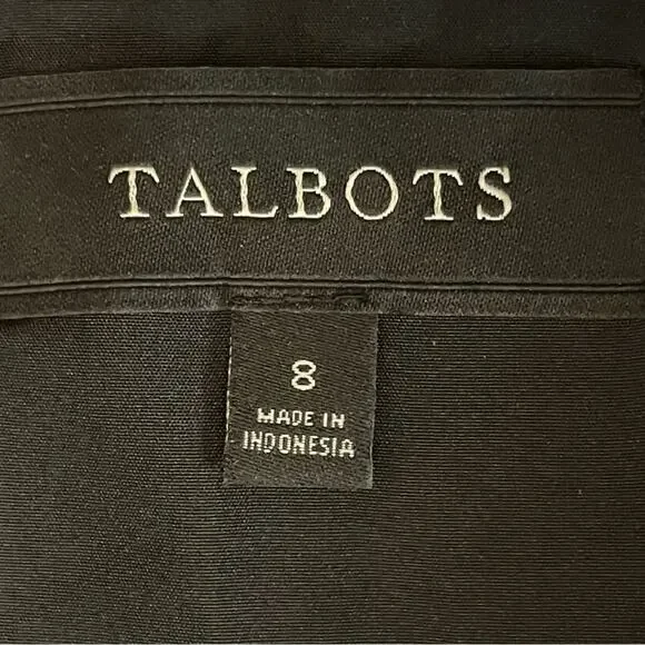 Talbots Pink Black Plaid Wool Blend Career Academia OfficeCore Skirt NWOT Size 8 - Picture 8 of 12